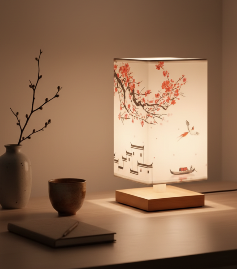 Zen Bamboo Table Lamp