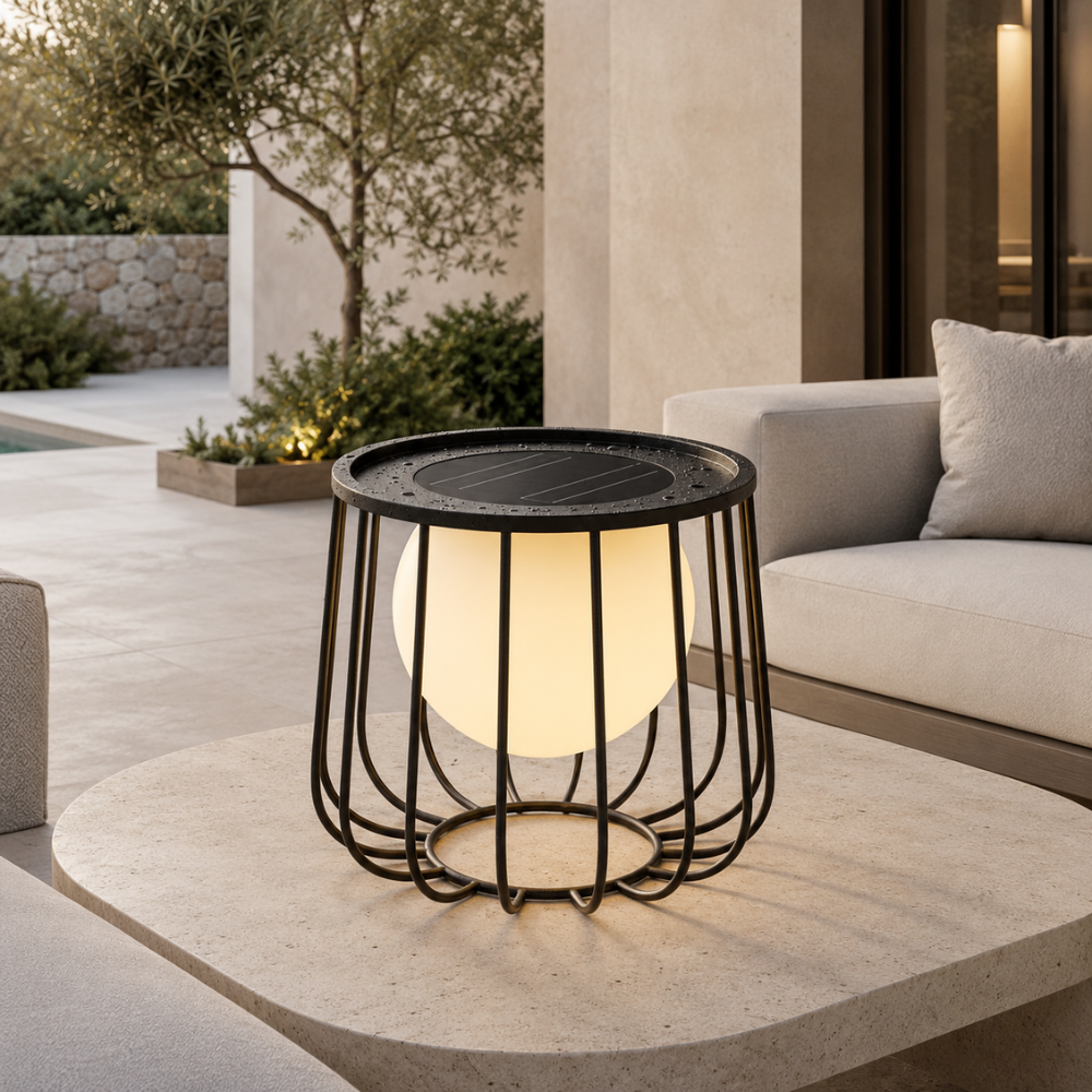 Haven Dimmable Solar Outdoor Patio Lantern
