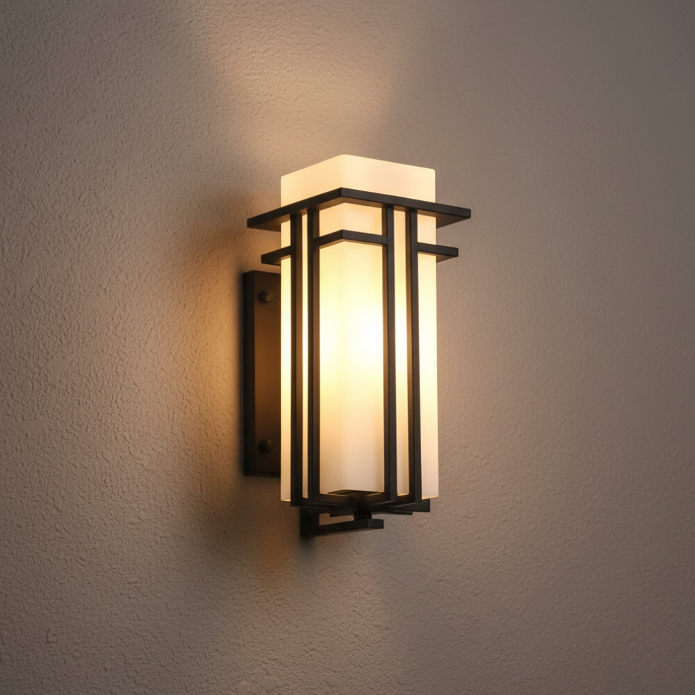 Foundry Retro Industrial Iron Wall Sconce