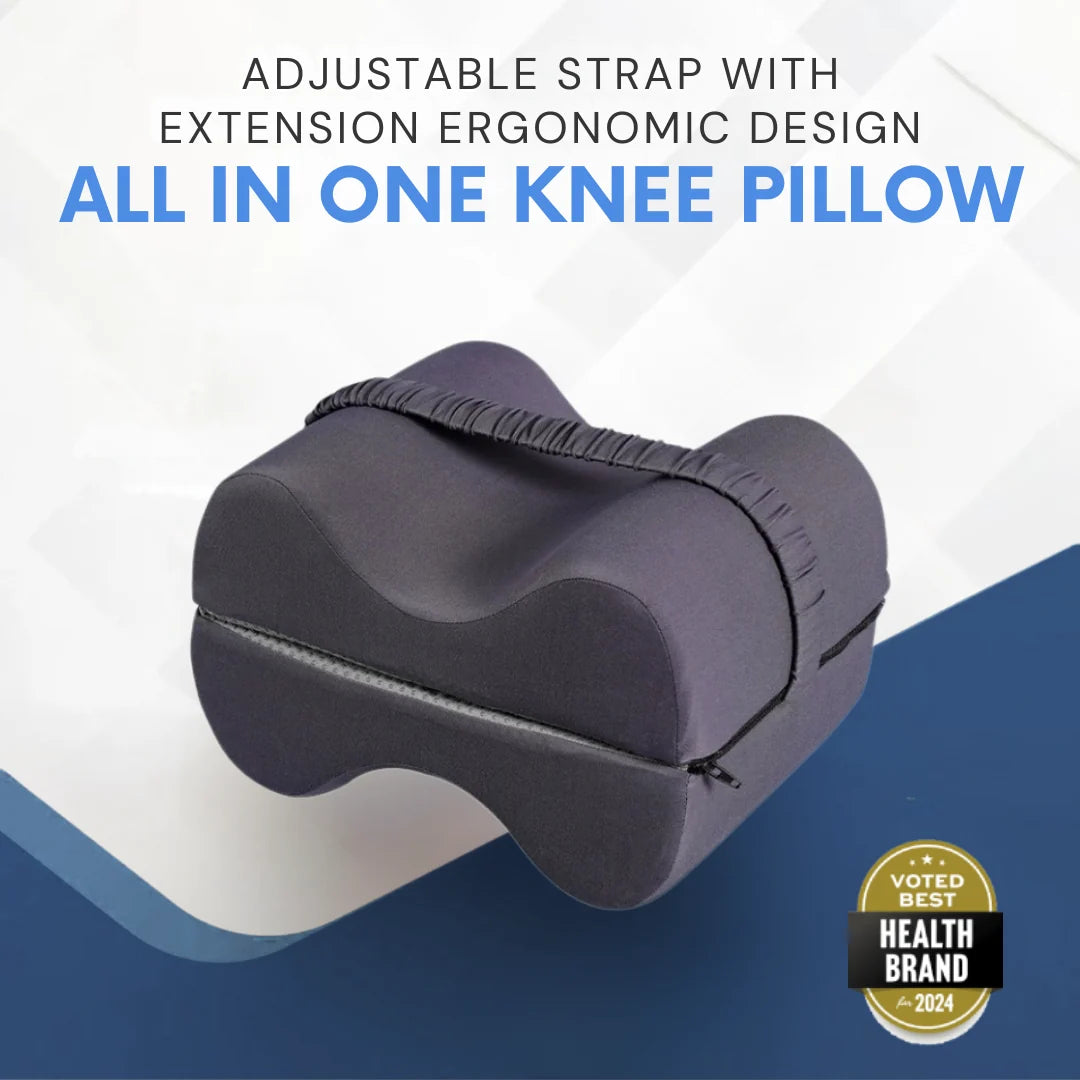 Kneelo Memory Foam Knee Pillow for Side Sleepers