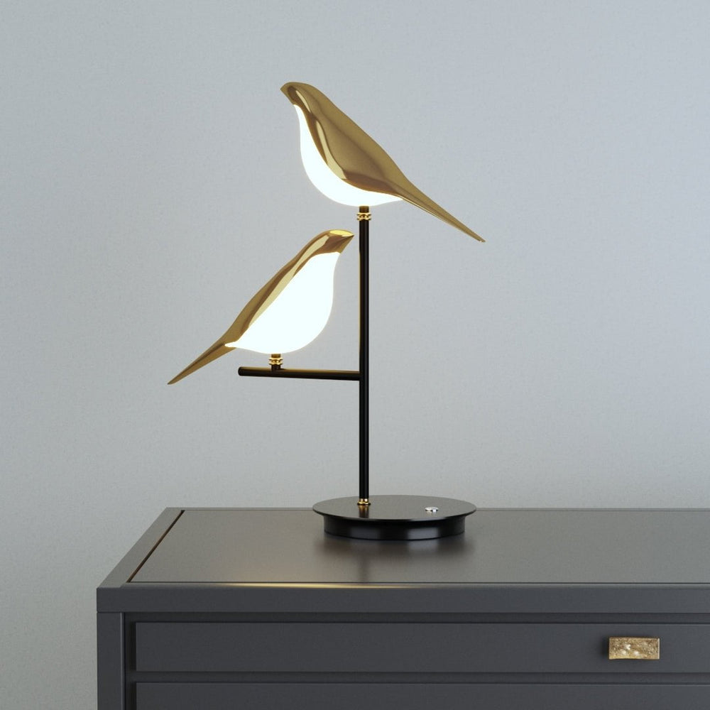 Birdlight Wall Sconce for Bedrooms with Warm LED Glow
