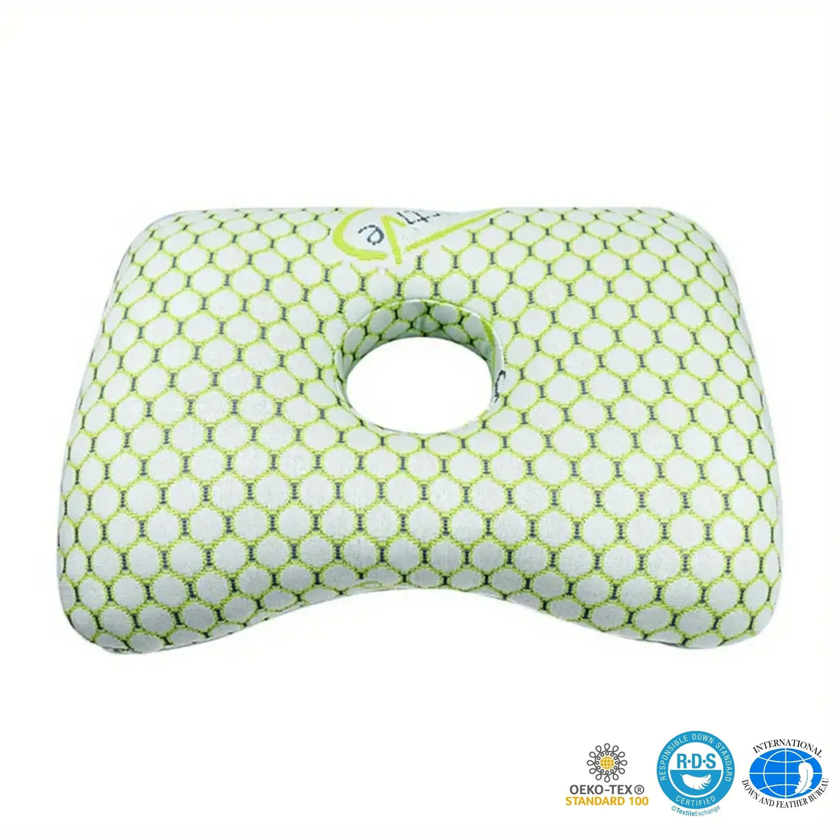 Ear Piercing Pillow for Side Sleepers with Cotton Comfort