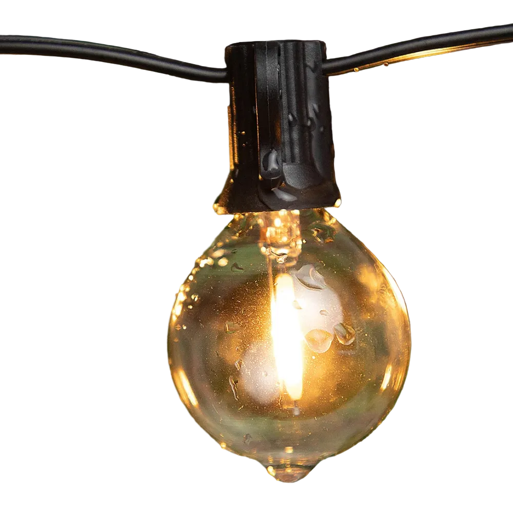 Fiesta Solar LED Globe String Lights