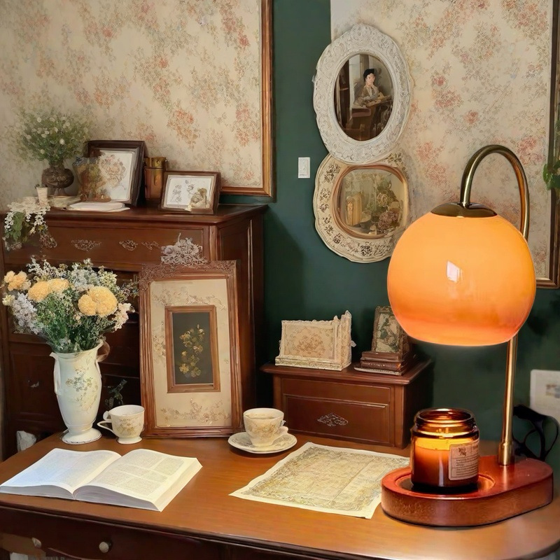 Emberly Flameless Candle Warmer Lamp for Cozy Fragrance
