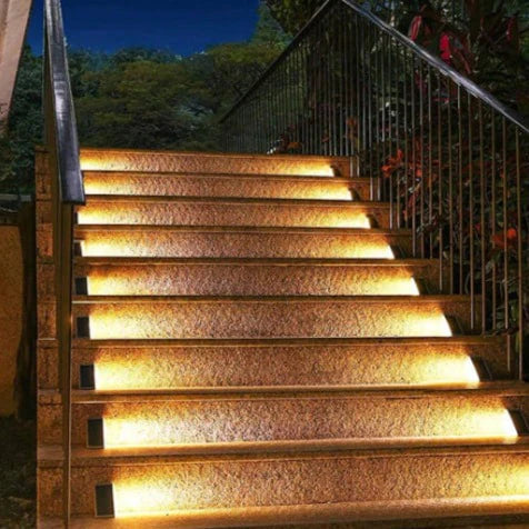 Duskryn Solar Step Lights for Safer Outdoor Stairs