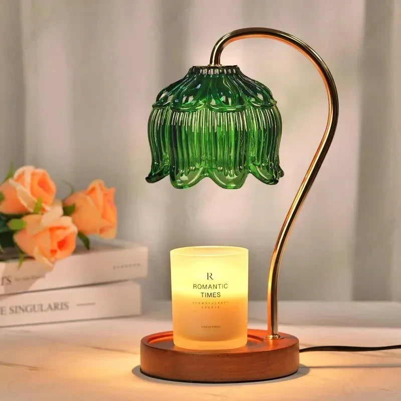 Halovia Halogen Candle Warmer Lamp for Jars with Timer