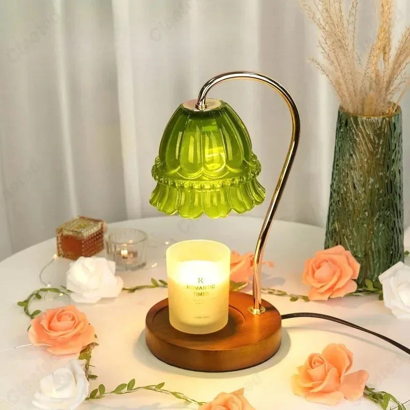 Halovia Halogen Candle Warmer Lamp for Jars with Timer