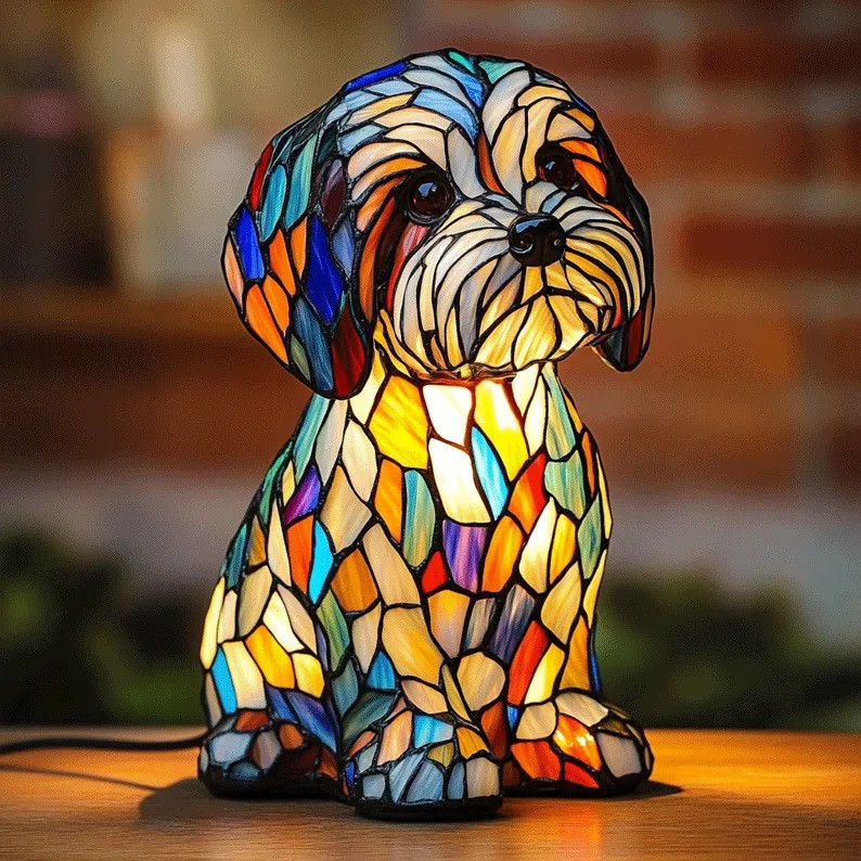 Belwyn Handcrafted Resin Figurine Glow Lamp