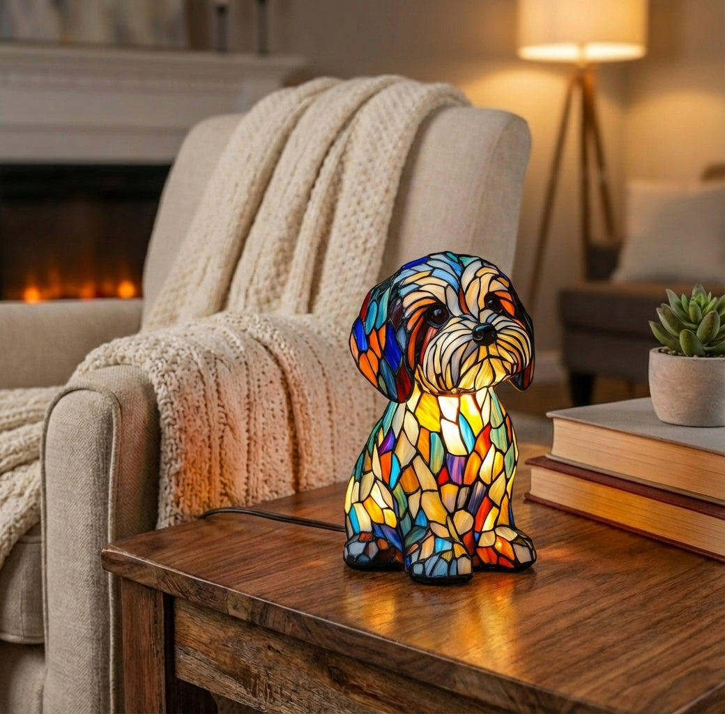 Belwyn Handcrafted Resin Figurine Glow Lamp