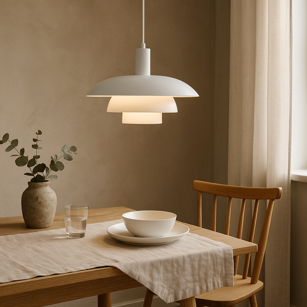 Cairn Layered Cone Pendant Light