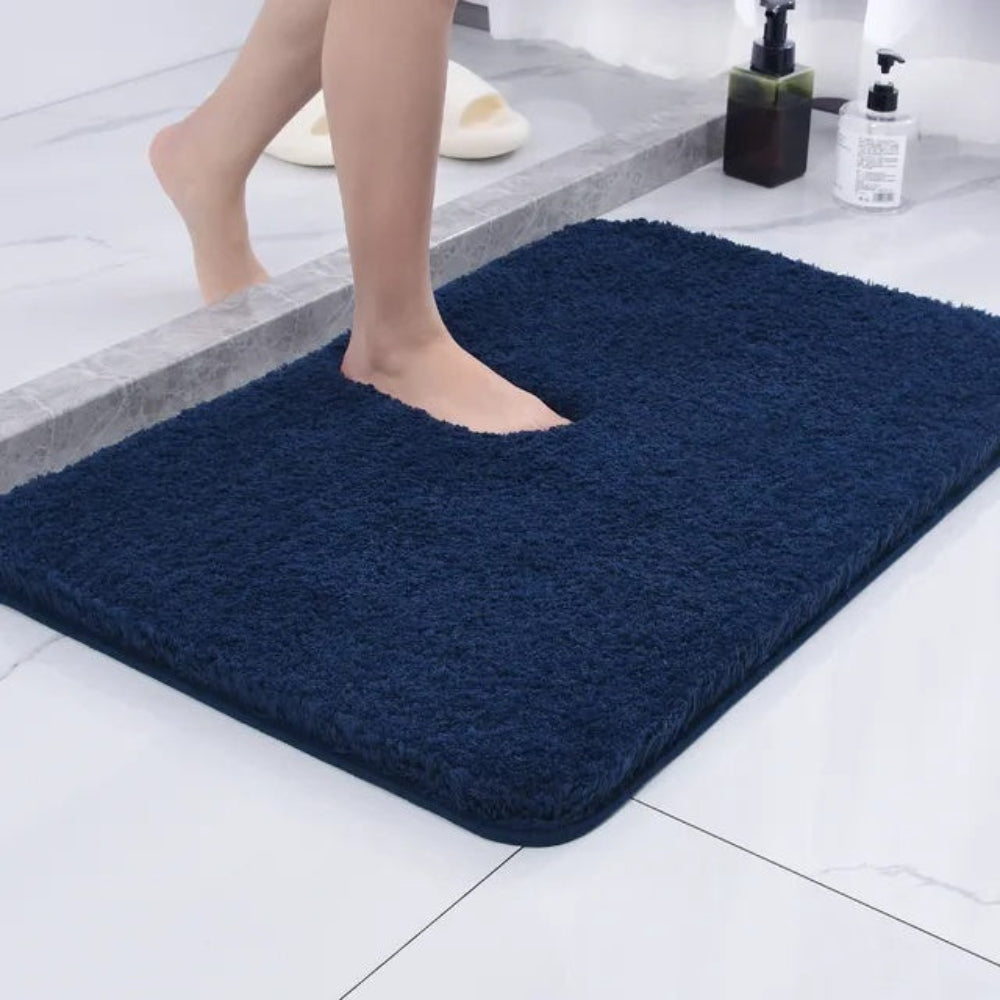 Fleece Ultra Plush Faux Fur Bath Rug