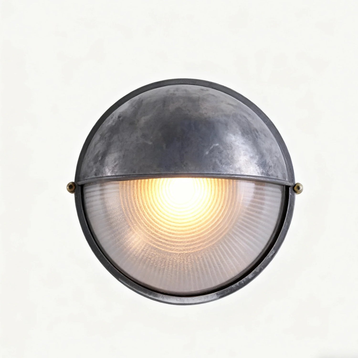 Orbita Round Metal Outdoor Wall Lamp