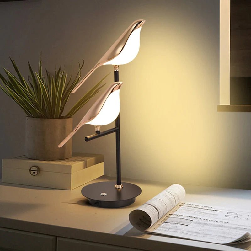 Birdlight Wall Sconce for Bedrooms with Warm LED Glow