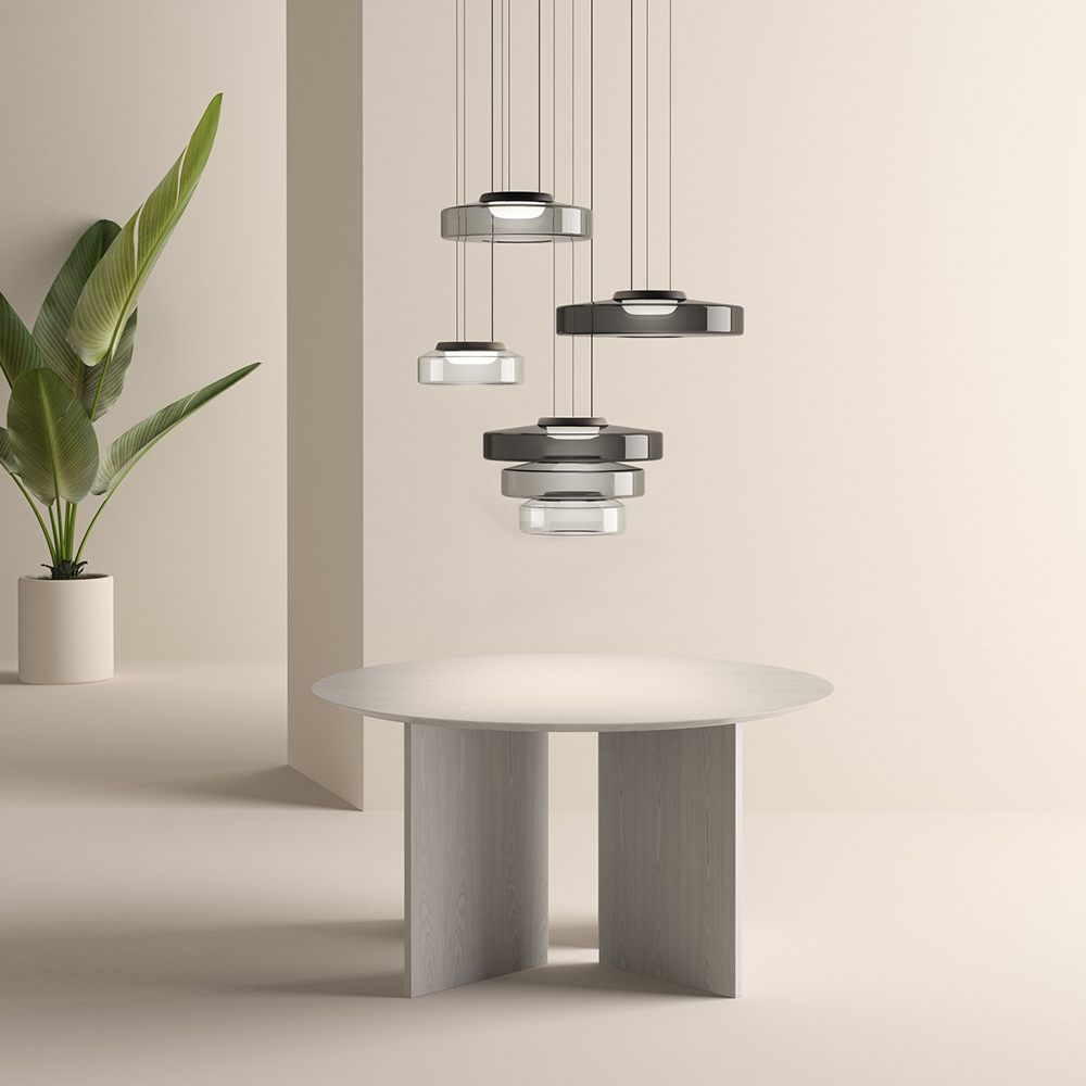 Glaucus Multi-Layer Glass Pendant Light detail 5