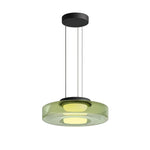 Glaucus Multi-Layer Glass Pendant Light green 1 layer