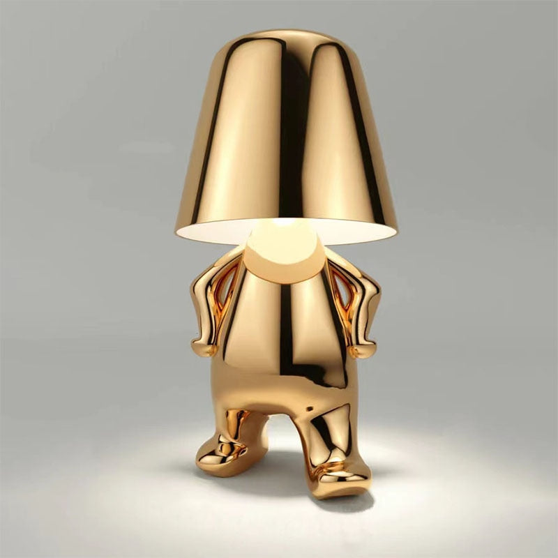Muse Thinker Figurine Table Lamp