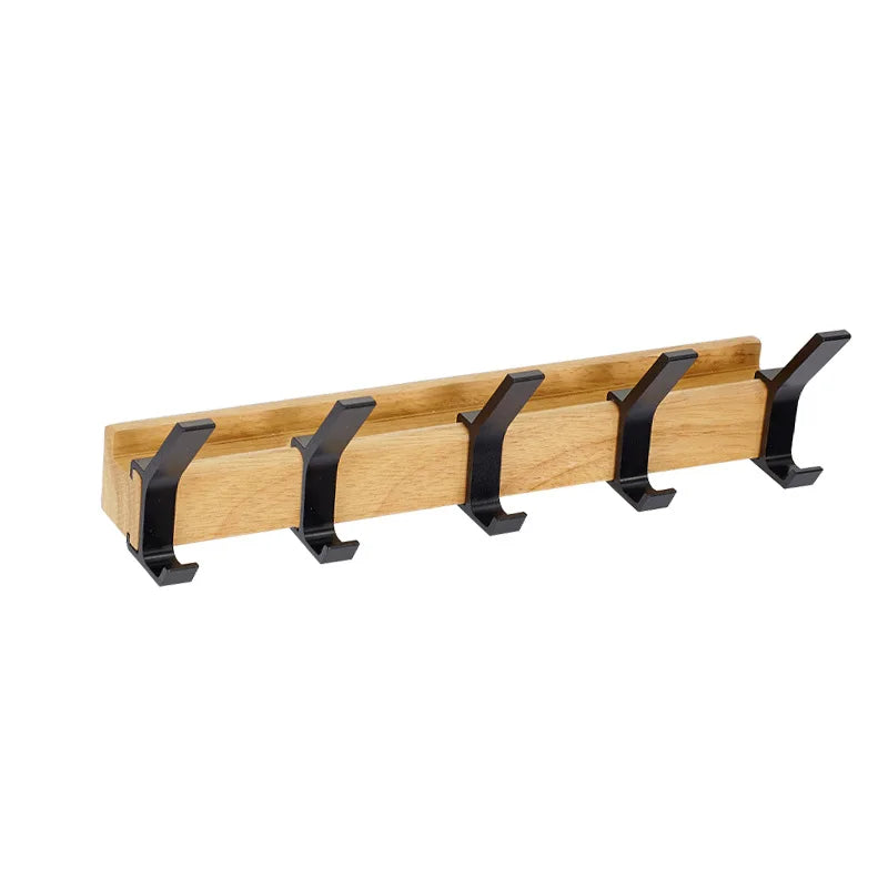 Hallby Wall-Mounted Coat Rack for Entryways with 5 Hooks