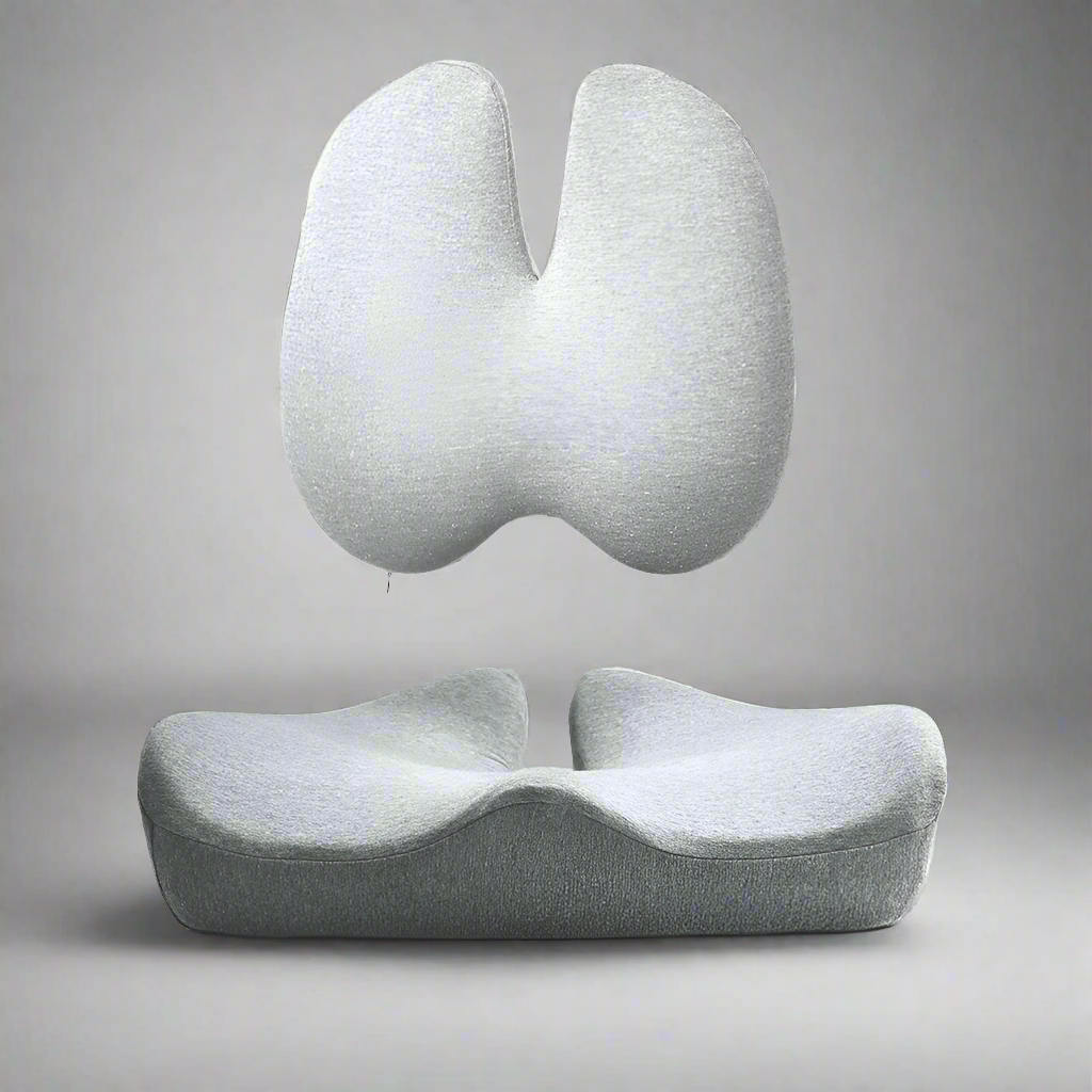 Seatara Orthopedic Seat and Back Cushion Set for Chairs