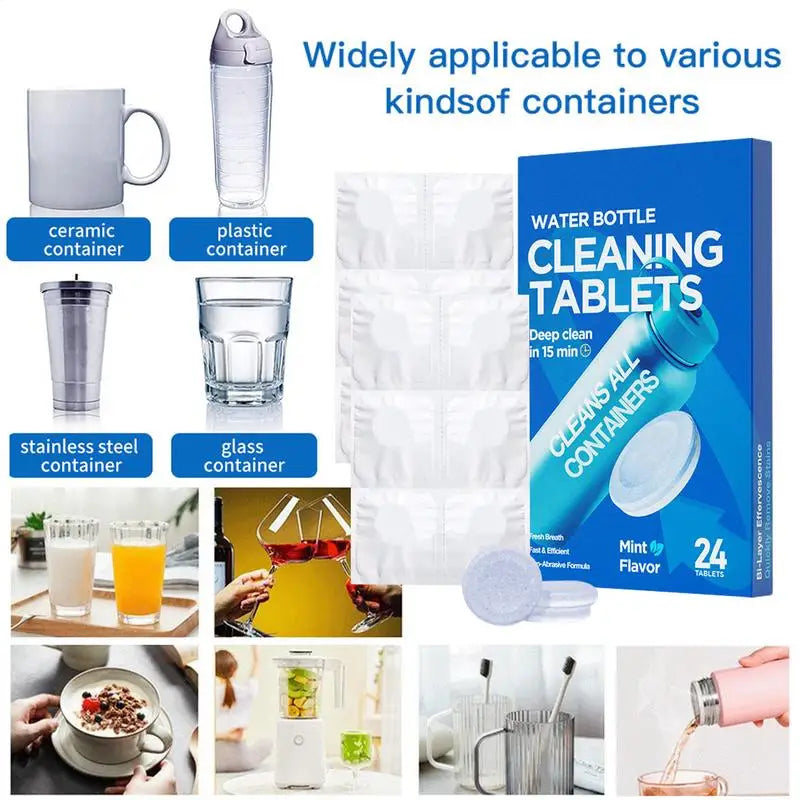 Deep-Action Effervescent Cleaning Tablets