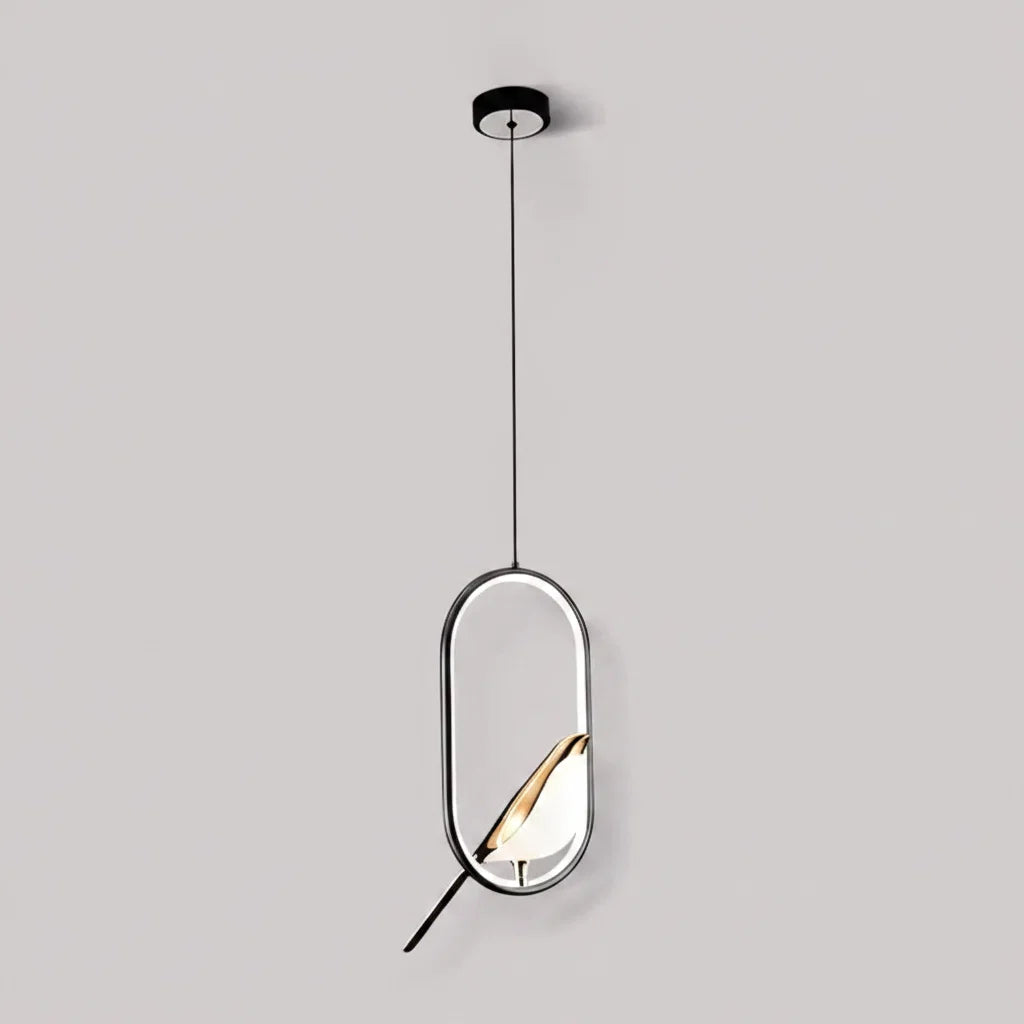 Magpie Pendant Light for Dining Rooms with Warm LED Glow