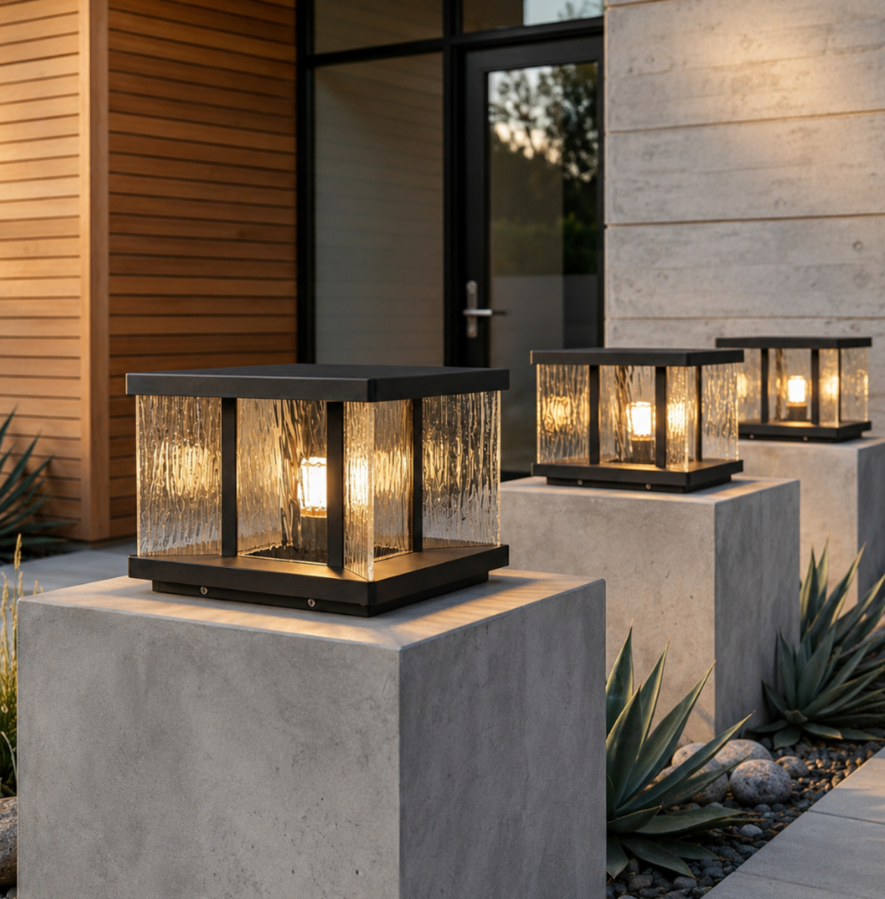 Sentinel Waterproof Aluminum Pillar Light