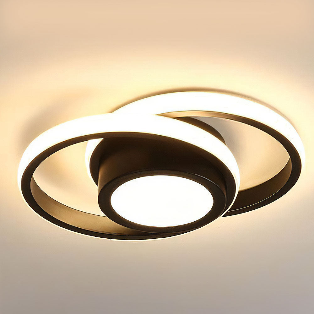 Halona Double Ring LED Ceiling Light