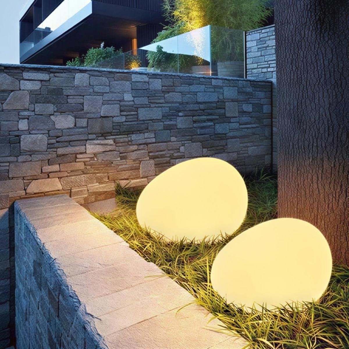 Boulder Solar Rock Path Light