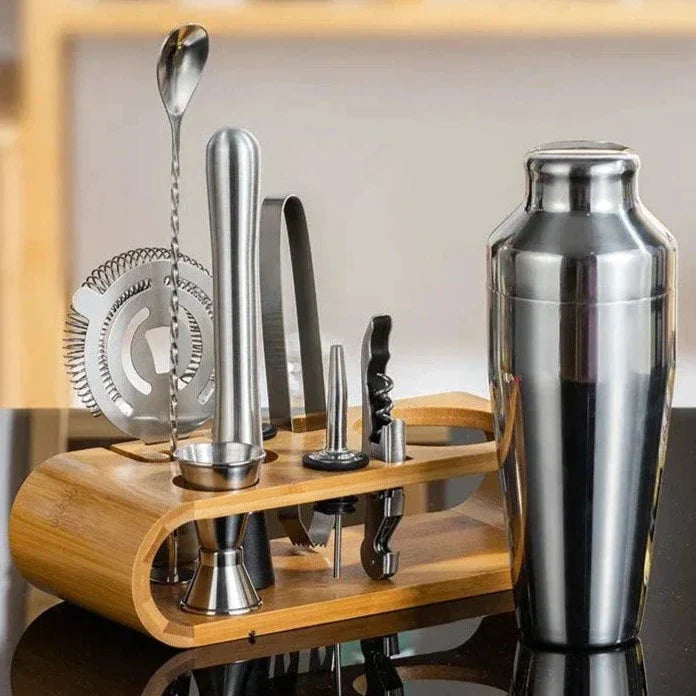 Muddle 10-Piece Stainless Cocktail Set