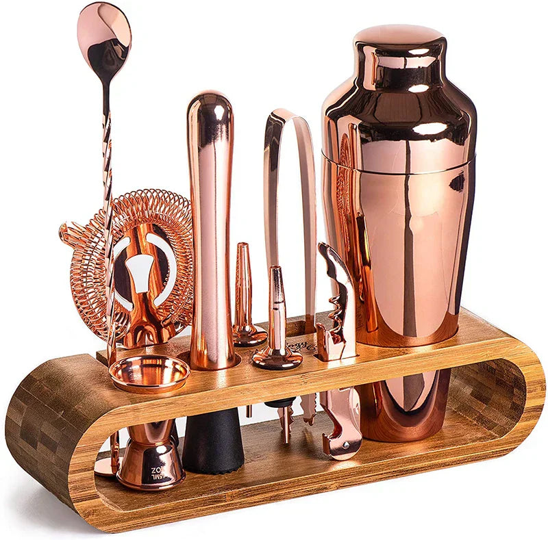 Muddle 10-Piece Stainless Cocktail Set
