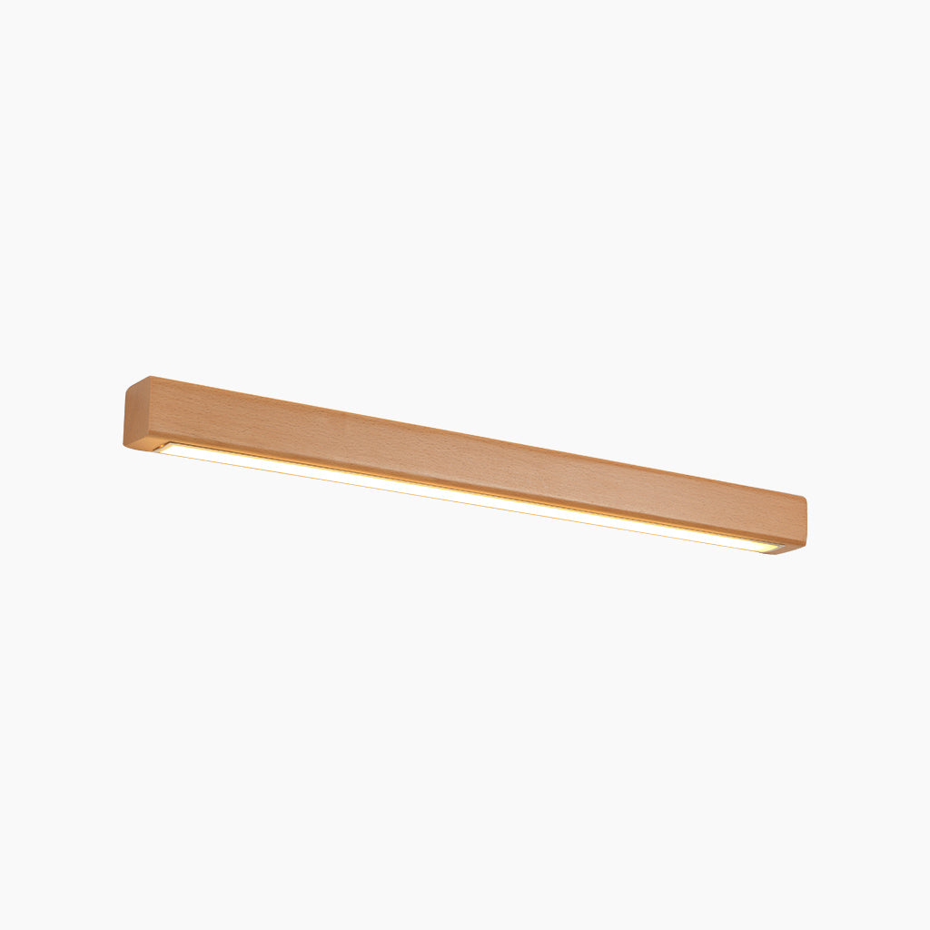 Linear Wood Wall Bar Light