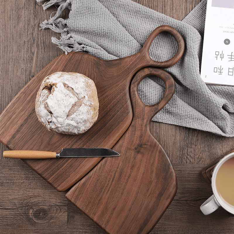 Holstead Solid Walnut Cutting Board with Handle