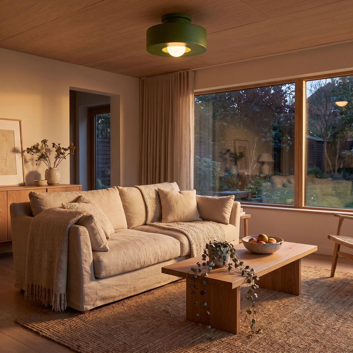 Simon Ceiling Lamp — living room