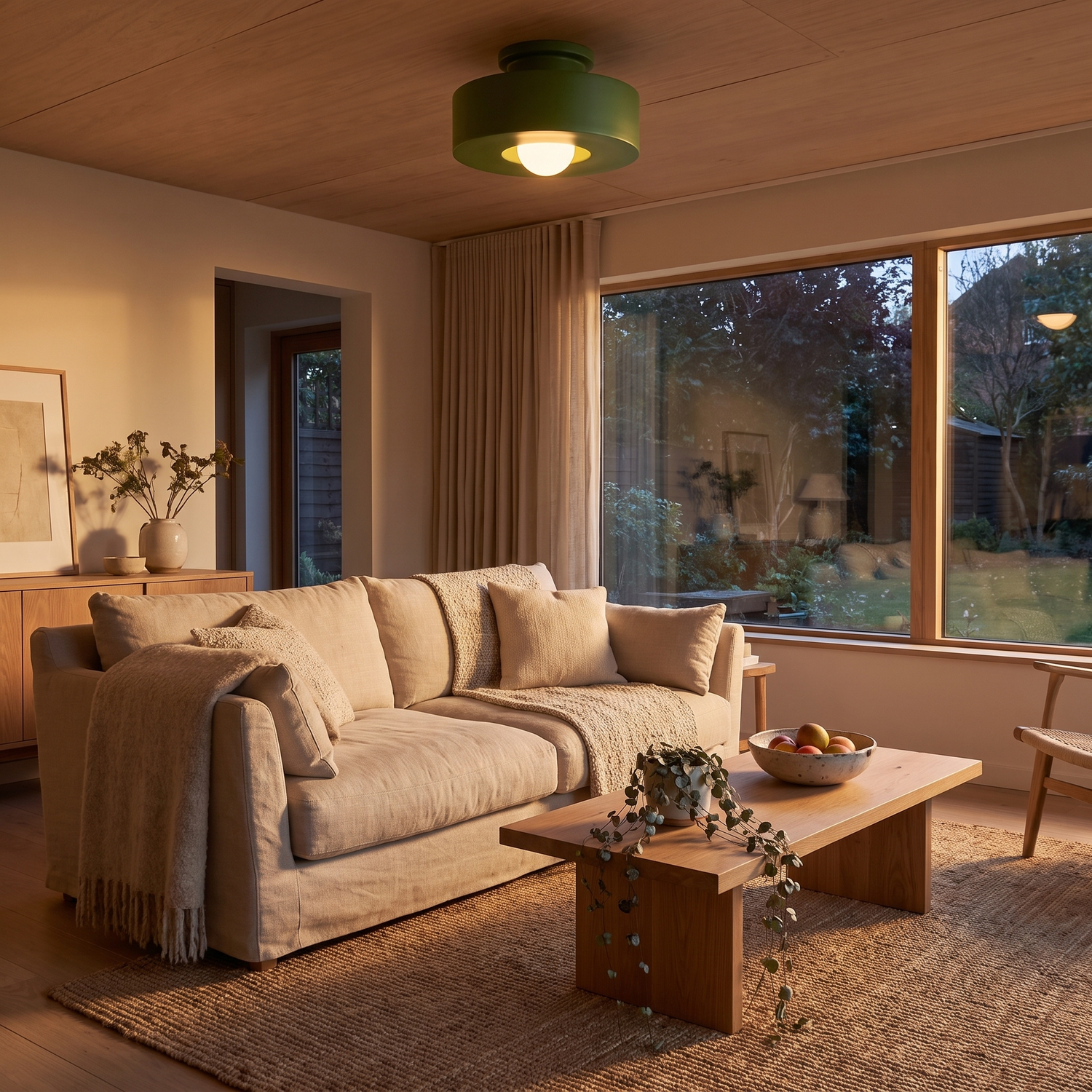 Simon Ceiling Lamp — living room