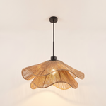 Pendant Light French Indoor Petal Fabric Shade