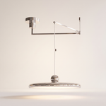 Pendant Light Adjustable Swing Arm UFO Dimmable
