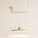 Pendant Light Adjustable Swing Arm UFO Dimmable