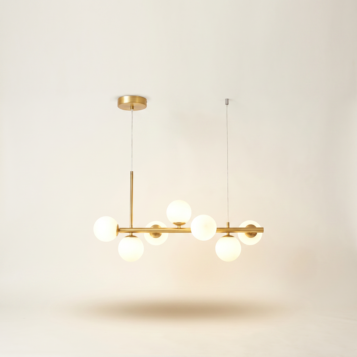 Glass Globe Bubble Chandelier