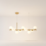 Glass Globe Bubble Chandelier
