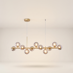 Glass Globe Bubble Chandelier