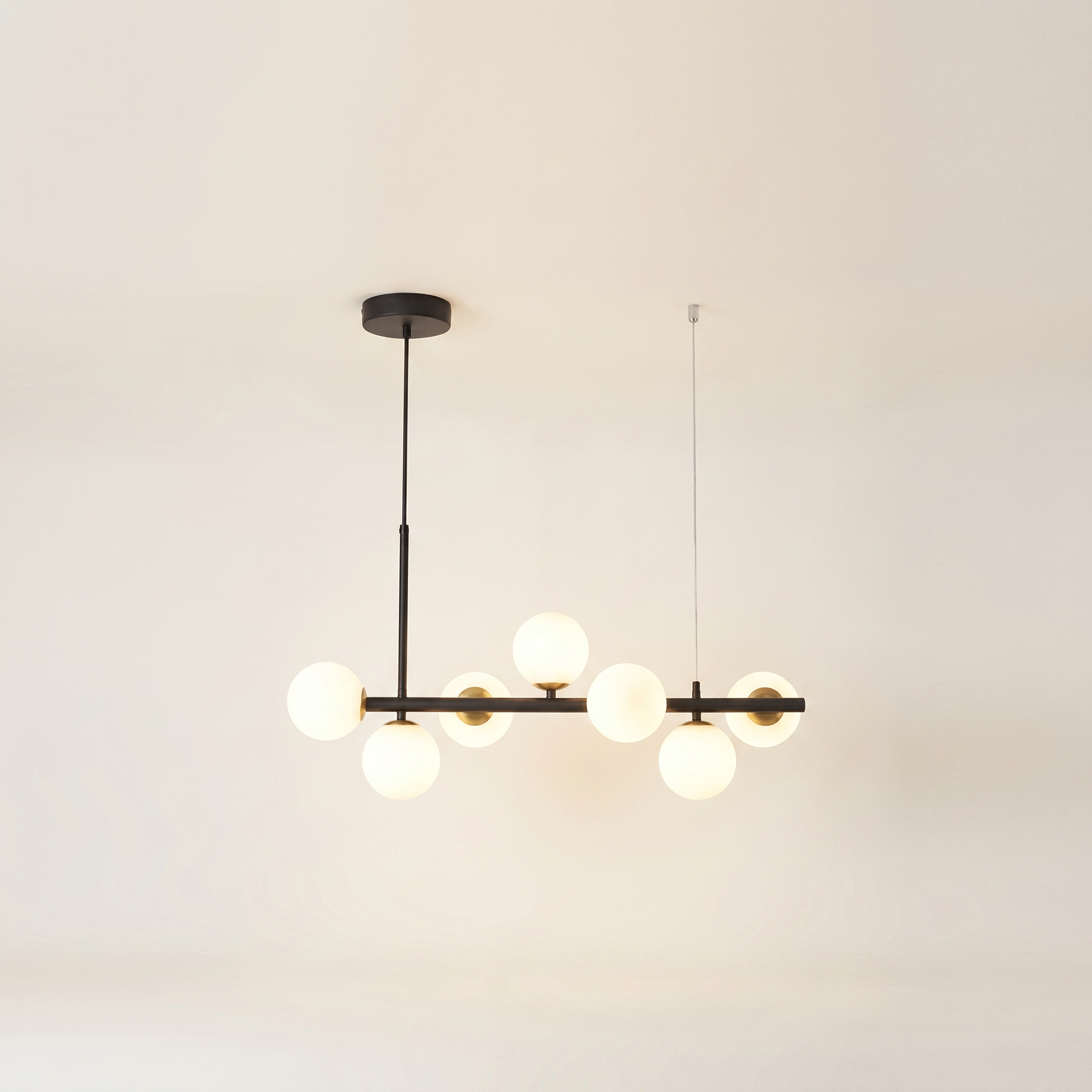 Glass Globe Bubble Chandelier