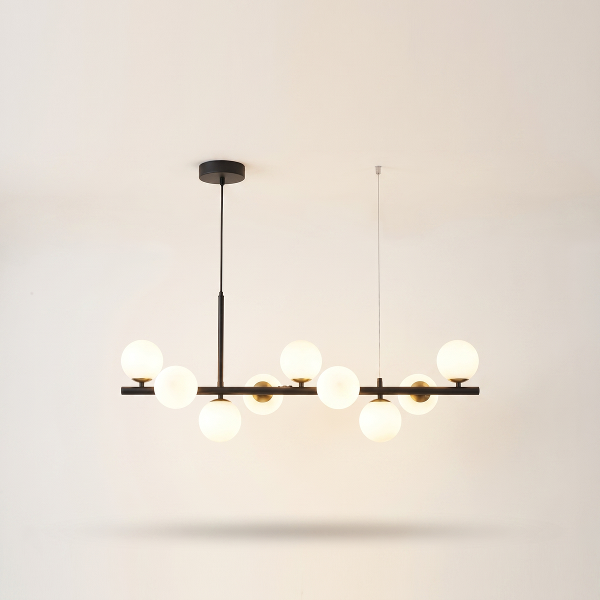 Glass Globe Bubble Chandelier