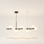 Glass Globe Bubble Chandelier