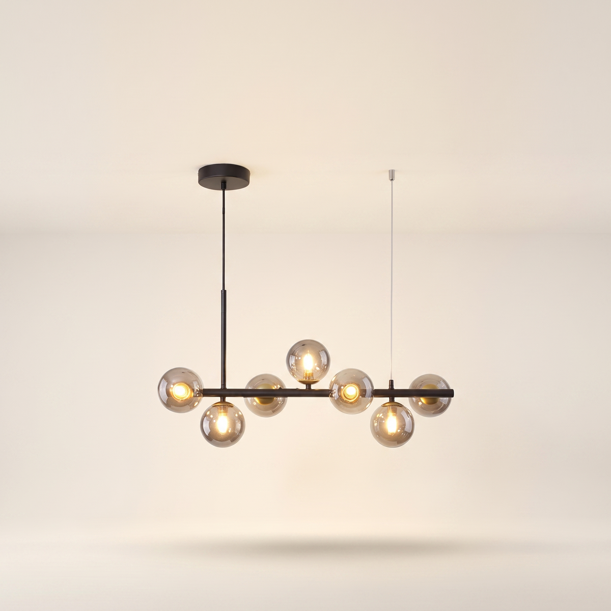 Glass Globe Bubble Chandelier