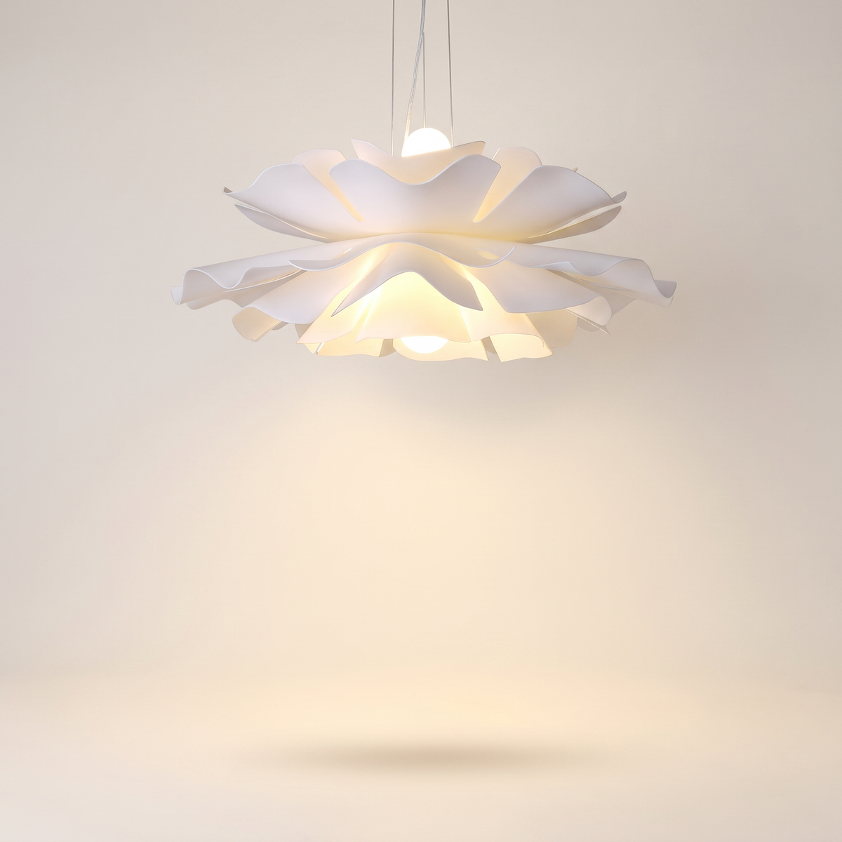 Chandelier Pendant Light Modern Elegant Acrylic Lotus