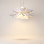 Chandelier Pendant Light Modern Elegant Acrylic Lotus