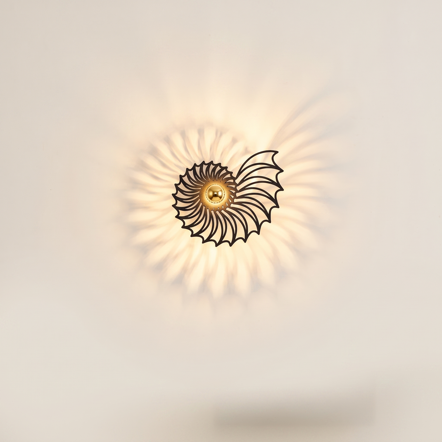 Aegir Nautilus Design Decorative LED Wall lamp
