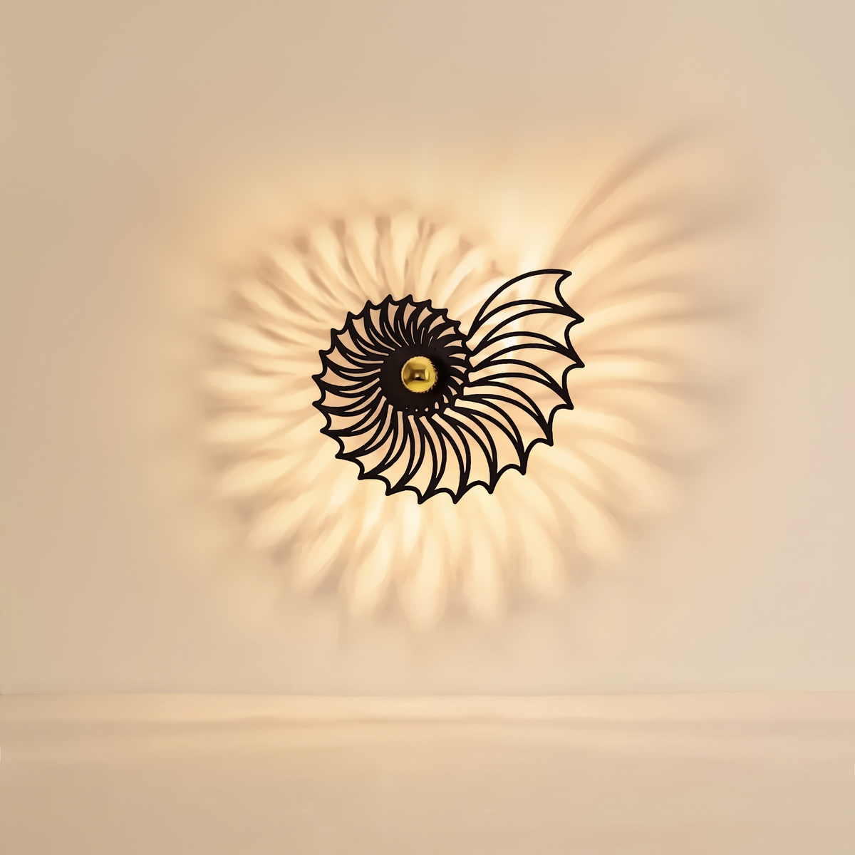 Aegir Nautilus Design Decorative LED Wall lamp