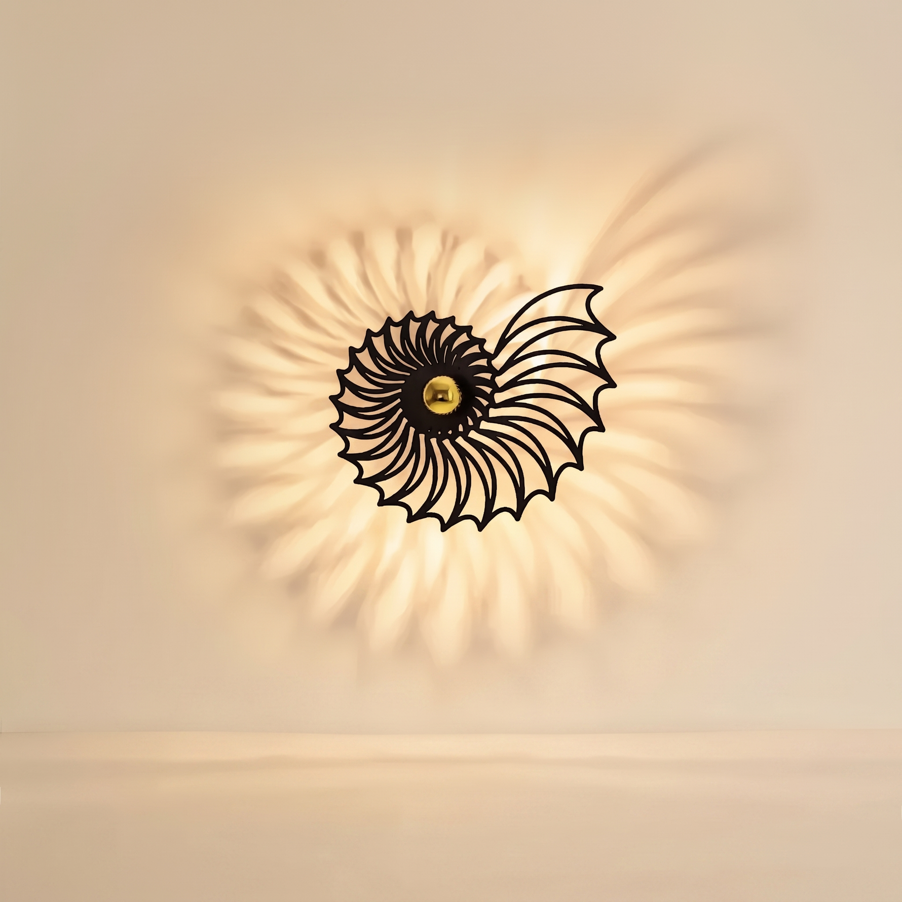 Aegir Nautilus Design Decorative LED Wall lamp