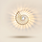 Aegir Nautilus Design Decorative LED Wall lamp