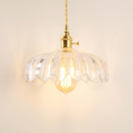 Fay Rustic Tulip Glass Pendant Light